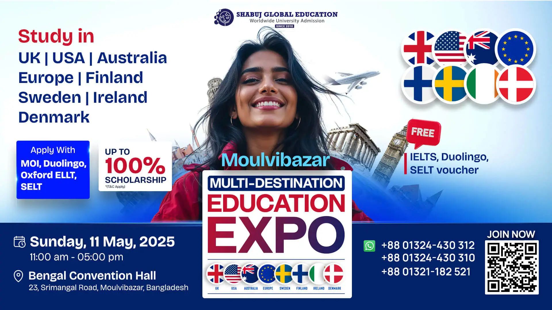 Moulvibazar Multi-Destination Education Expo MAY-2025