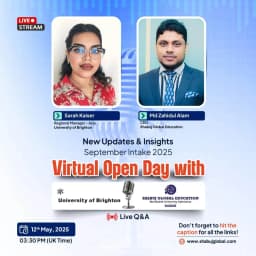 Virtual Open Day with University of Brighton
