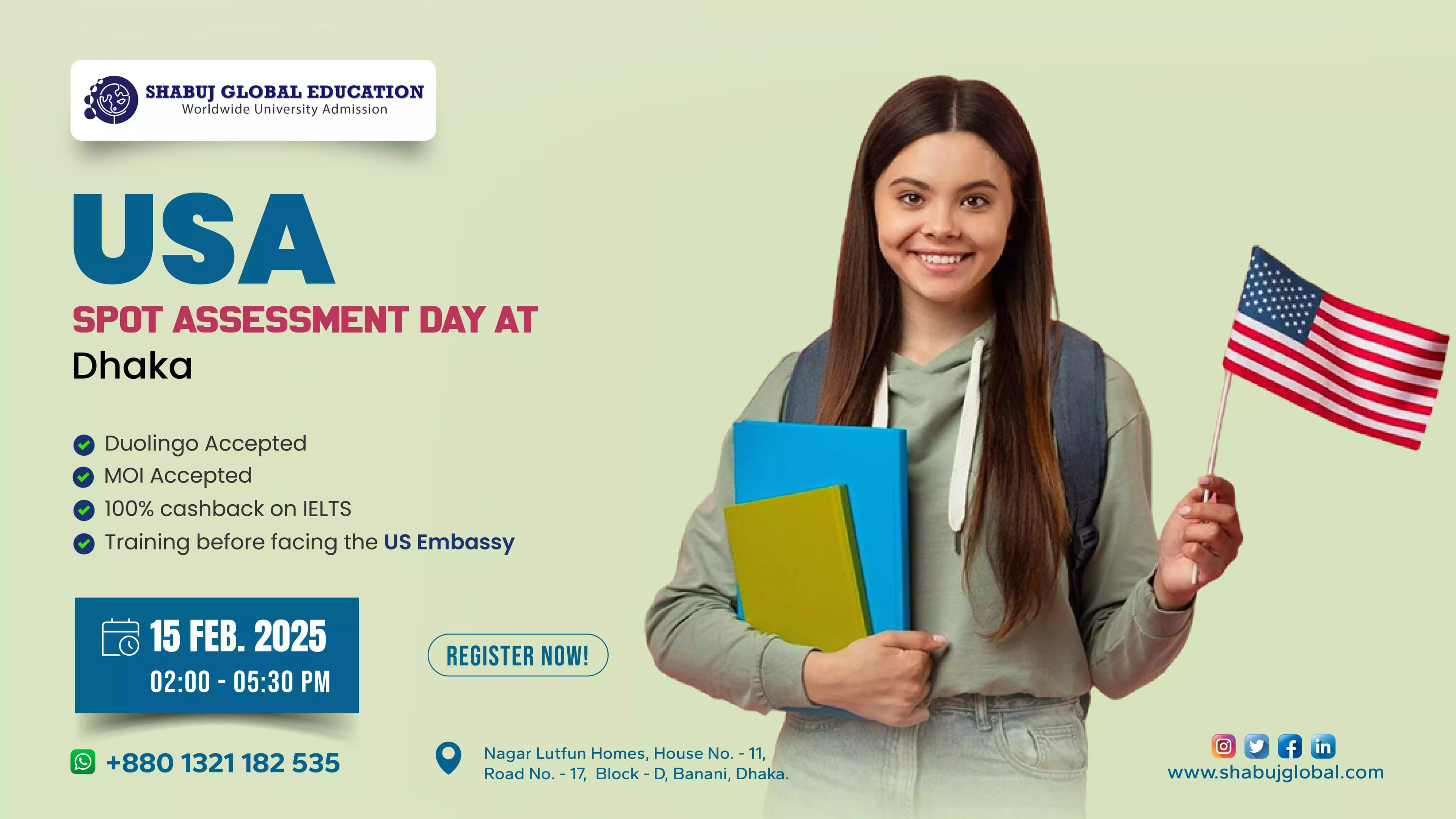 USA Spot Assessment Day - Dhaka