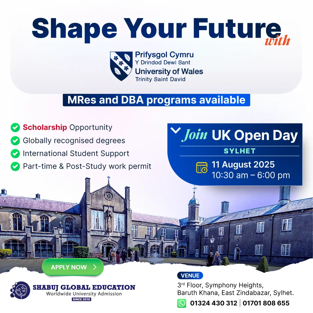 UK Open Day Sylhet – MRes & DBA Programs
