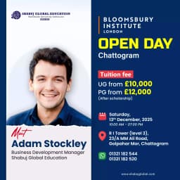 UK University Open Day in Chattogram: Bloomsbury Institute London 2026