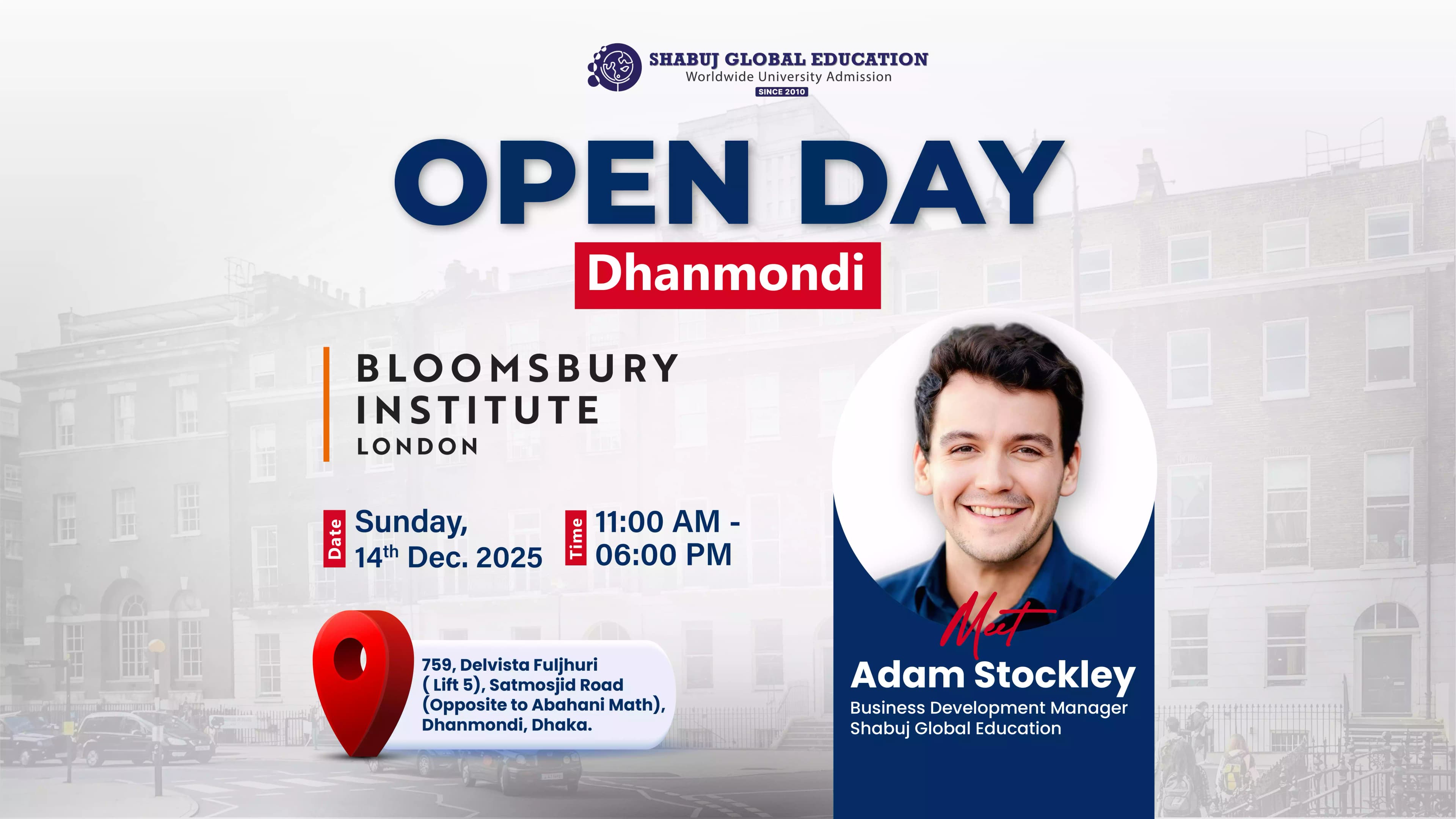 Bloomsbury Institute London Open Day Dhaka 2025 Study UK