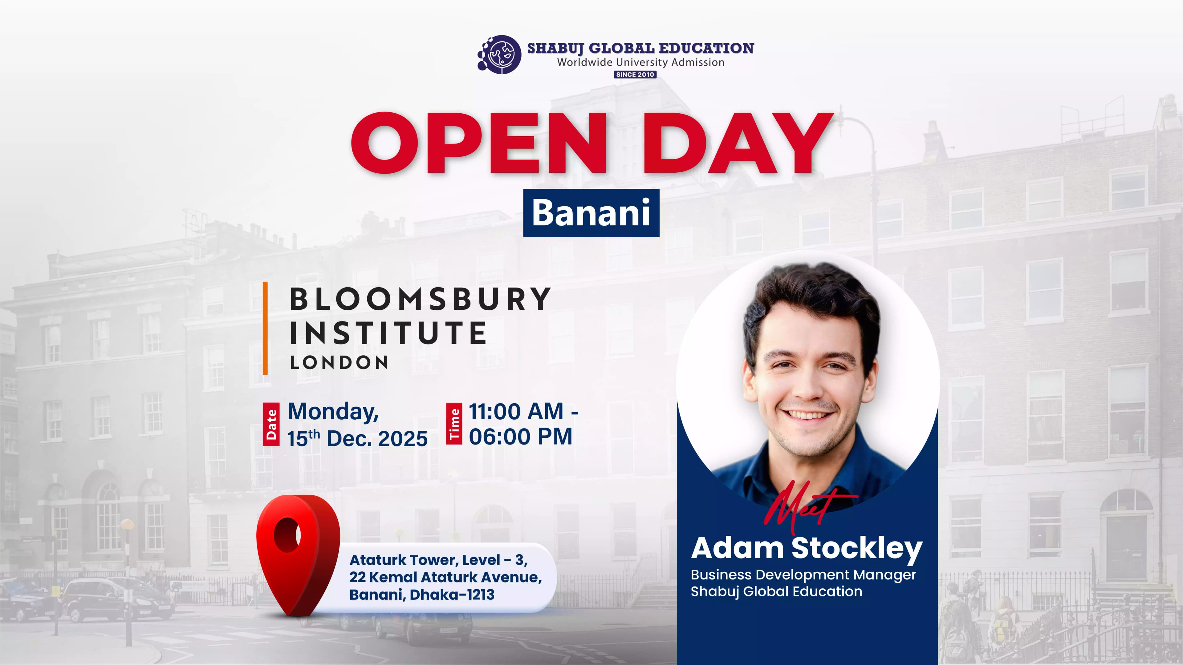 Open Day 2025 – Bloomsbury Institute London (BIL) in Banani