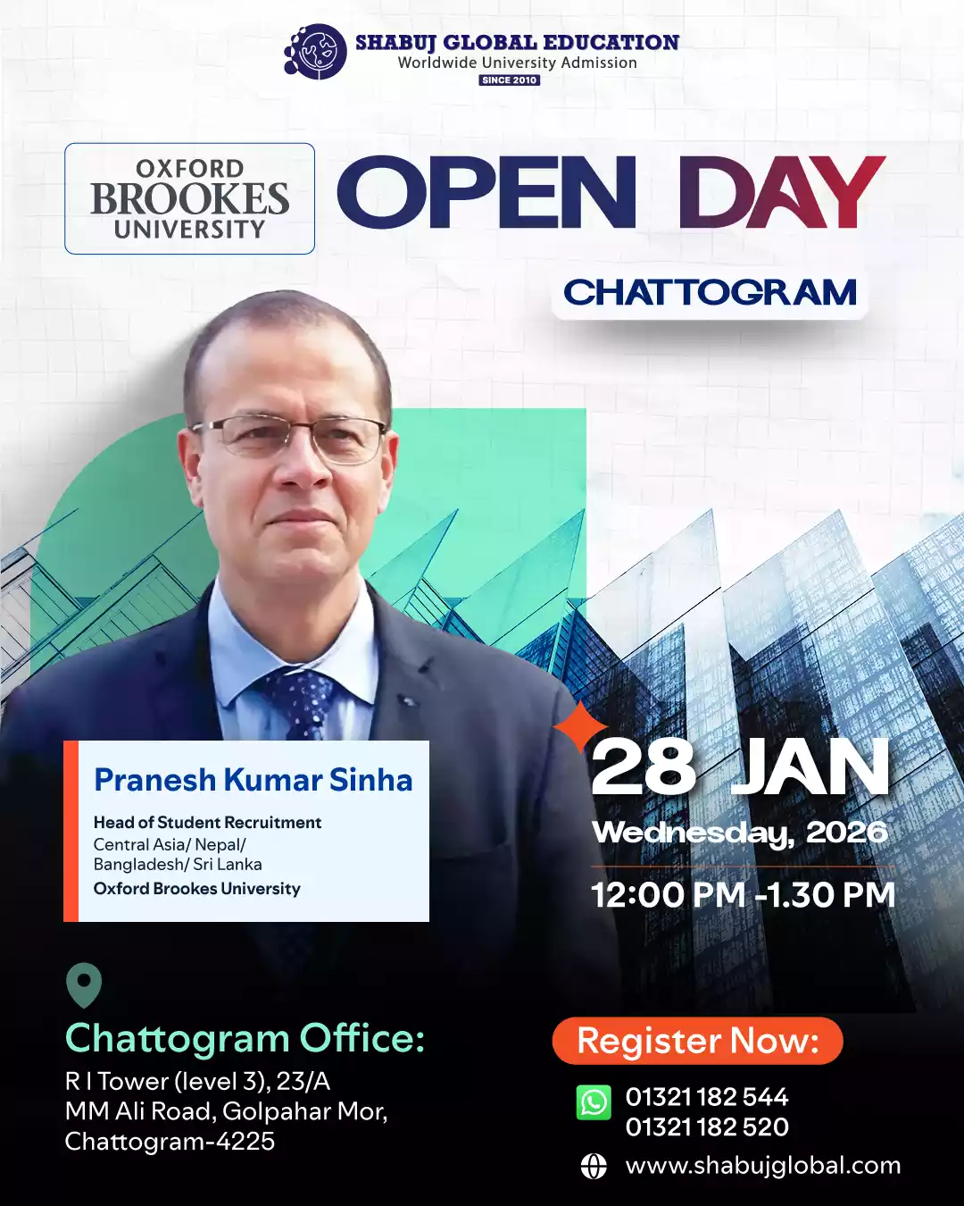 UK Study Open Day: Oxford Brookes University 2026