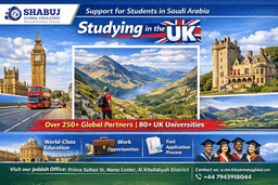 Shabuj Global Education - Support for Students in Saudi Arabia - Studying in the UK
